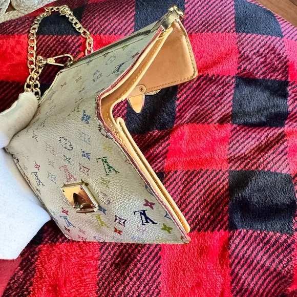 Louis Vuitton koala wallet converted to a Crossbody multicolor - Picture 8 of 14
